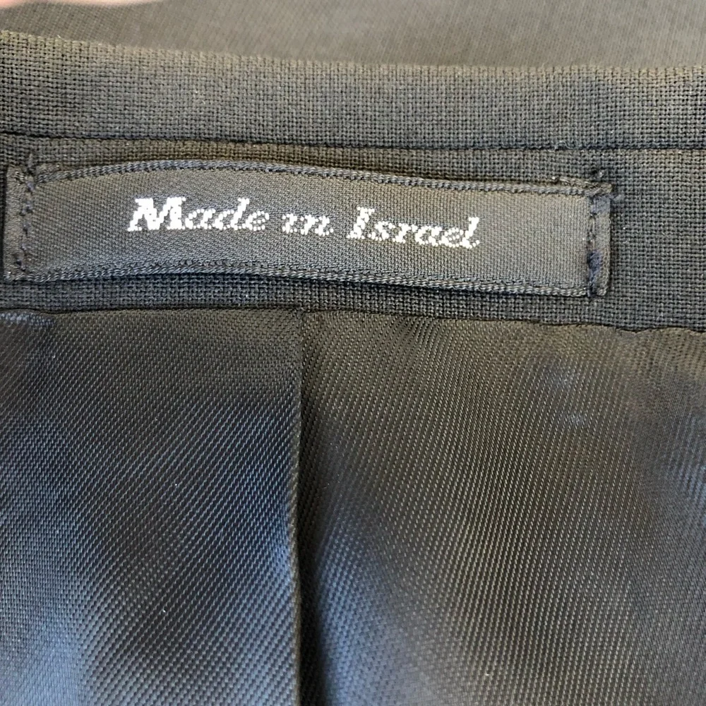 Traveler by Lacrosse Wool Lycra Wrinkle Resistance‎ Black Jacket Blazer 52 XL